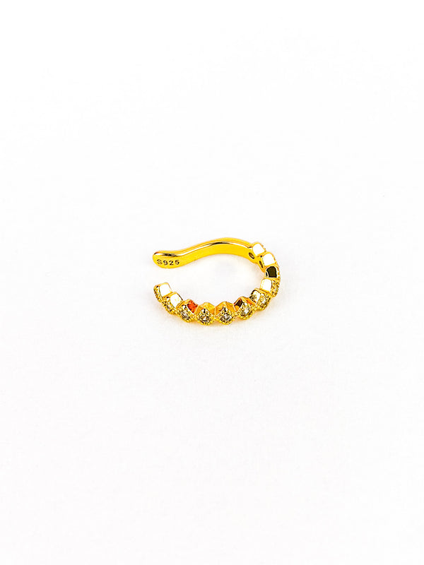 FLASH Ohrklemme Gold
