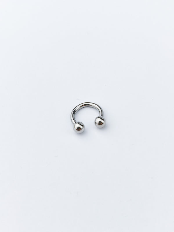 Piercing Kolczyk do Nosa/Wargi Kółko z Kuleczkami
