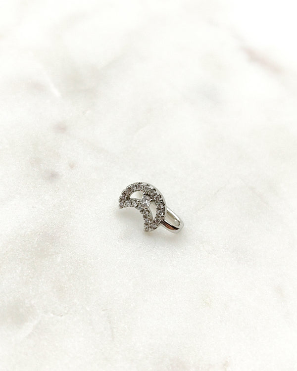 Fake Nostril Piercing Nasenring Mond