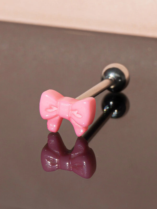 Zungenpiercing Schleife