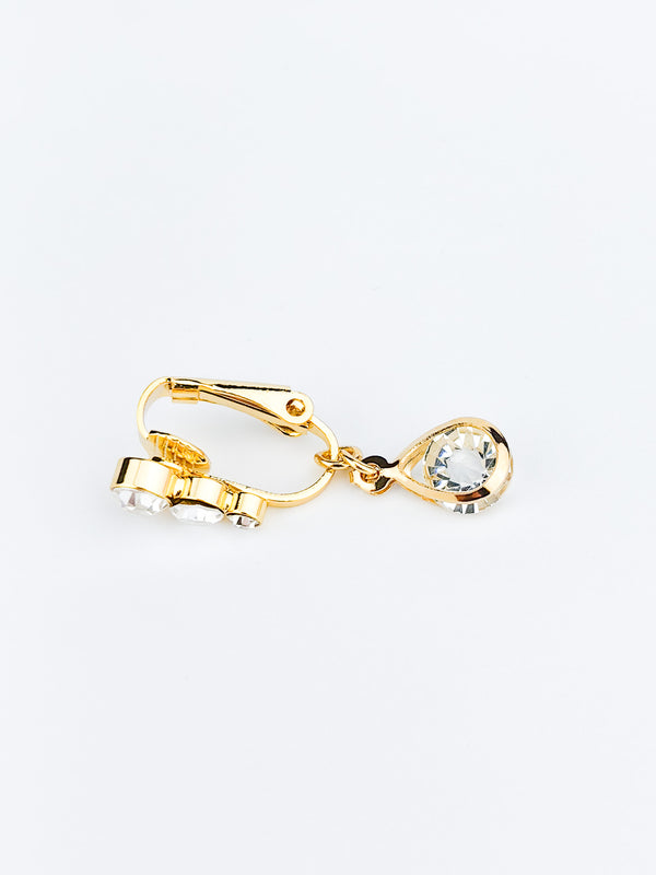 Fake Piercing Bauchnabelpiercing Tropfen Gold