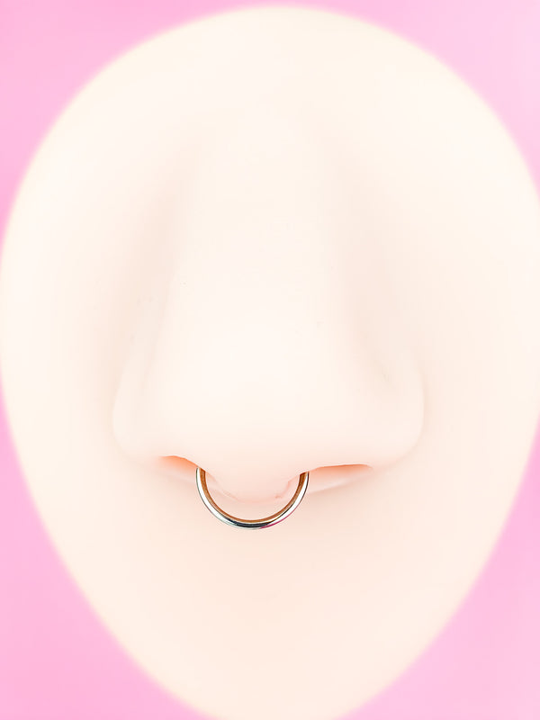 Fake Septum Piercing Nose Ring